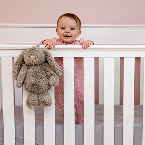 Gemma Joy Sleep Bundle – Cry Activated Heartbeat Bunny Soother and StickyOnes Kids Sleep Patches 30 Count, Melatonin-Free Aromatherapy Stickers – Newborn Baby Gift Set