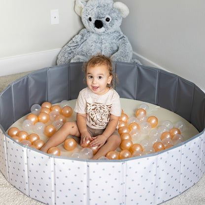 Gemma Joy 4-in-1 Premium Ball Pit for Toddlers and Kids